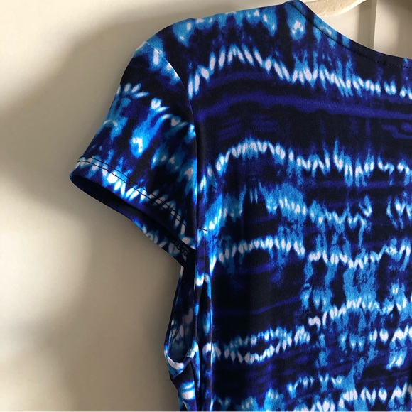 Laura Blue Tie Dye Maxi Dress EUC - Picture 9 of 14